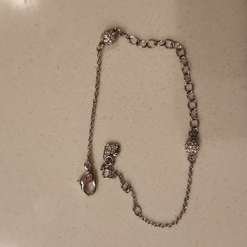 Swarovski crystal anklet